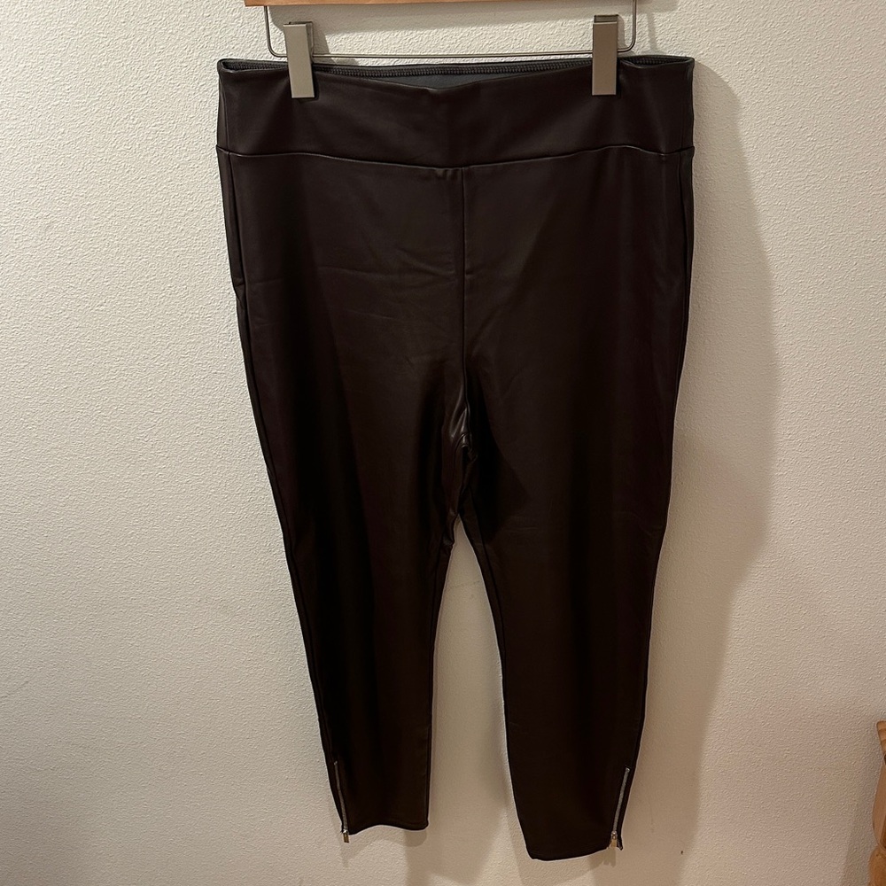 Abercrombie & Fitch Faux Leather Leggings